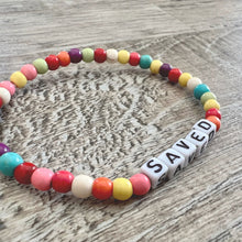 Load image into Gallery viewer, Tiny Round Rainbow Bracelet