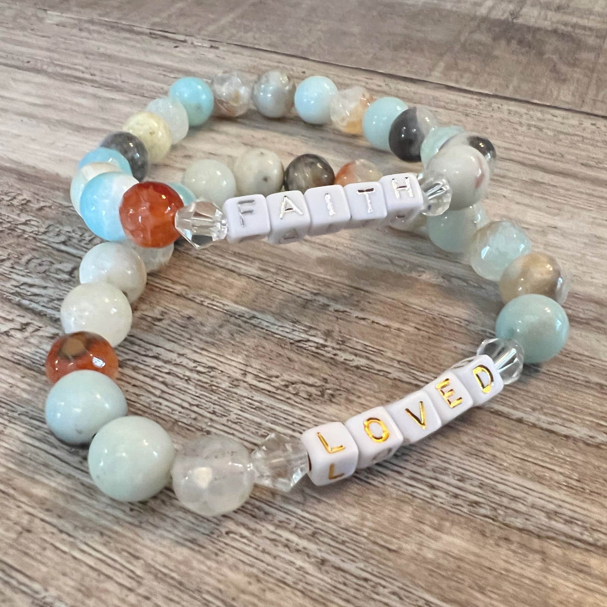 Natural Earth Crystal Bracelets